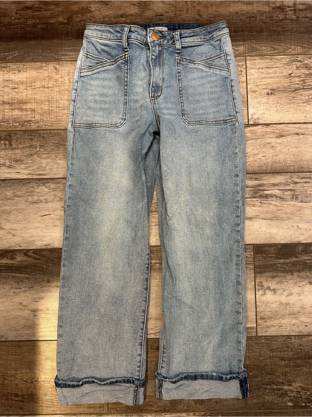 STS Blue Light Blue Women's Straight-Leg Jeans